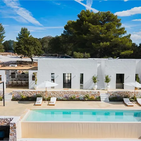Villa Dimora Anahata - Infinity Pool & Outdoor Dining Area In Ostuni *
